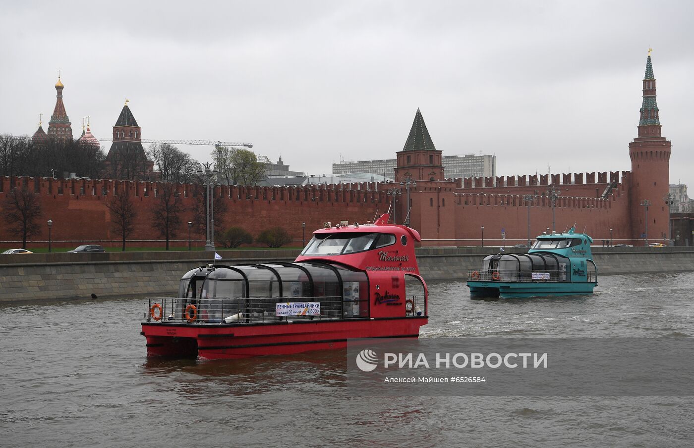 Старт пассажирской навигации по Москве-реке