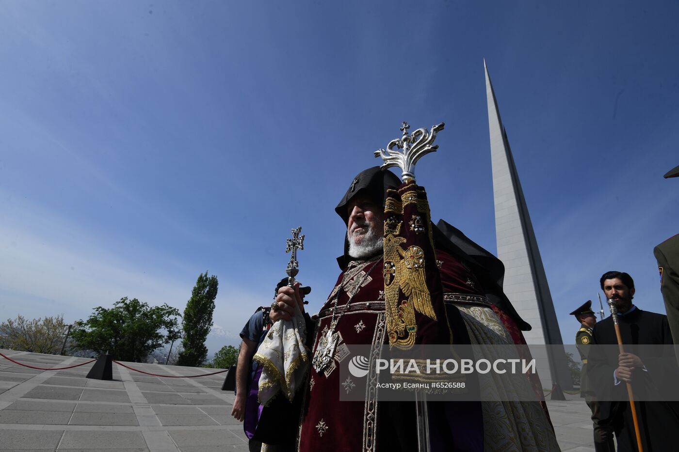 День памяти геноцида армян в Ереване