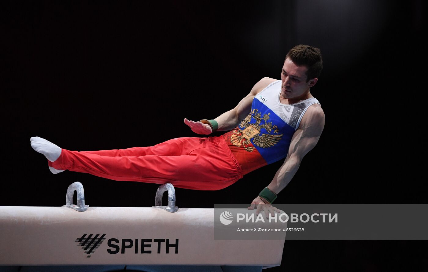 Спортивная гимнастика. Чемпионат Европы. Отдельные снаряды. Первый день