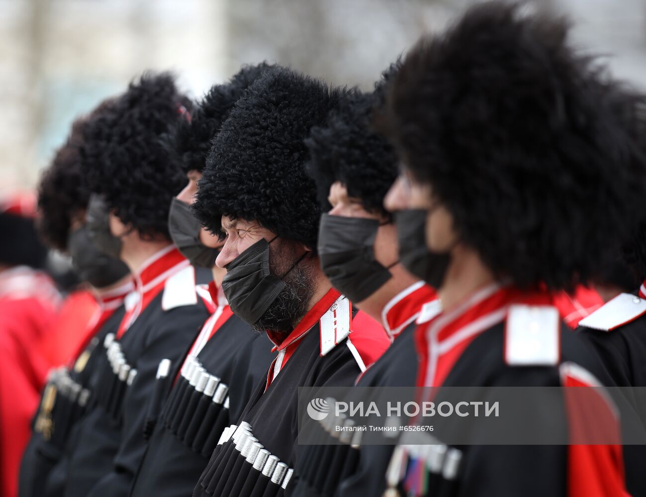 Парад Кубанского казачьего войска