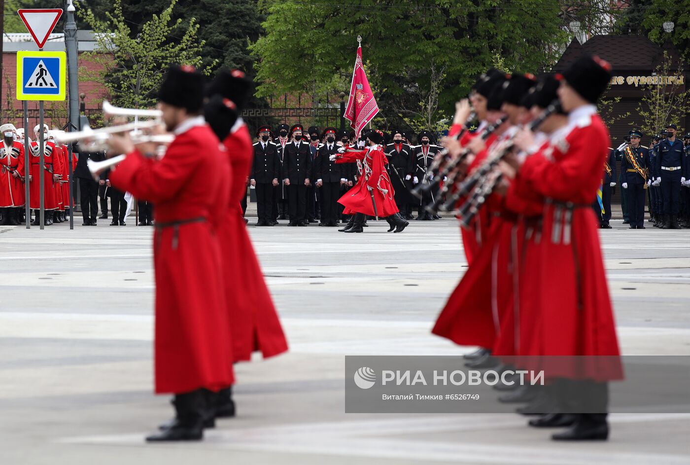 Парад Кубанского казачьего войска