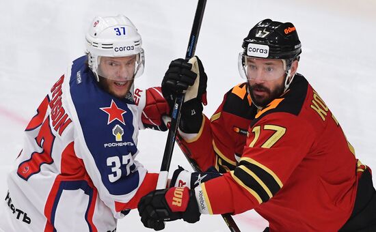 Хоккей. КХЛ. Финальная серия. Матч "Авангард" - ЦСКА