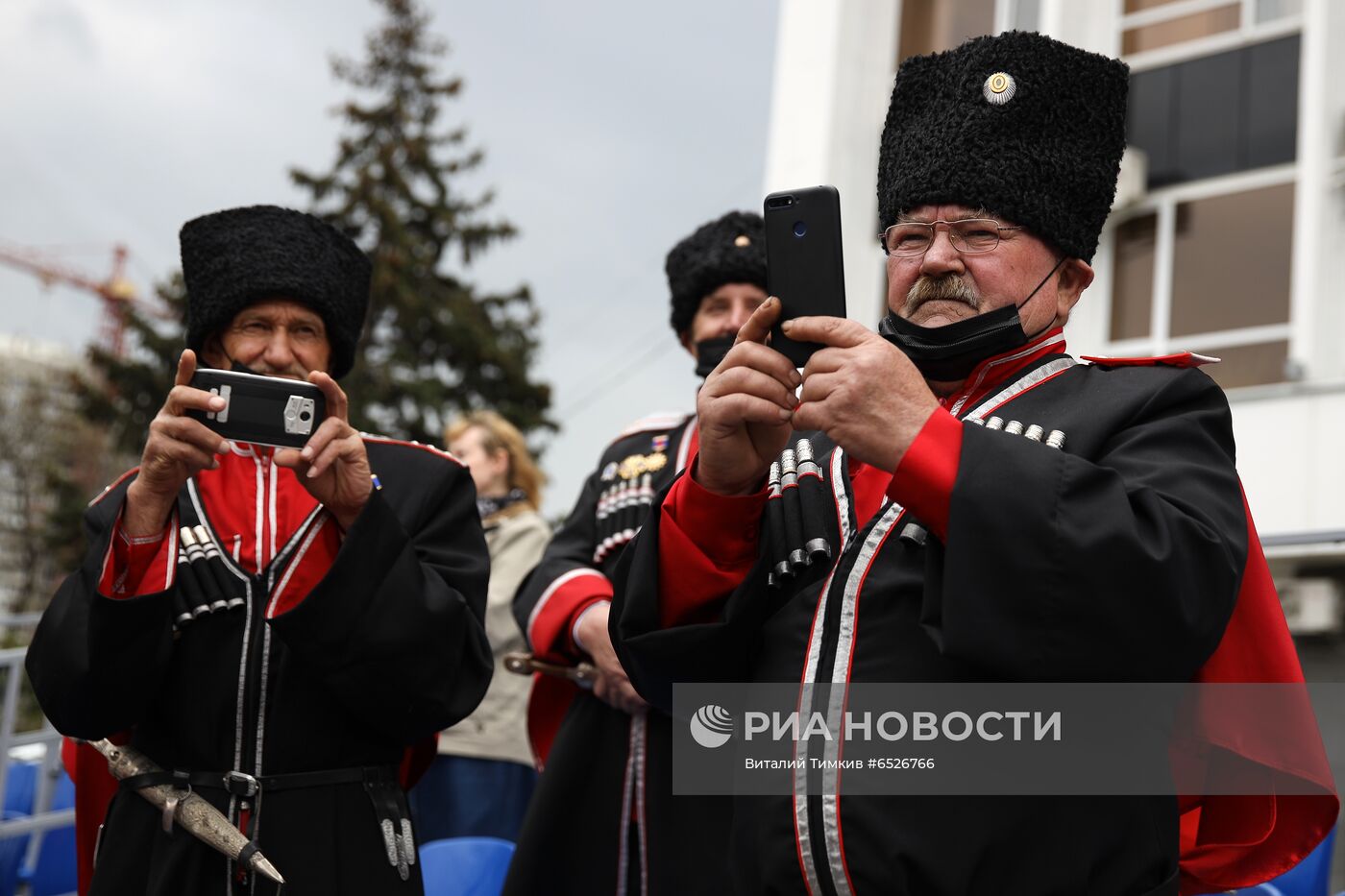 Парад Кубанского казачьего войска