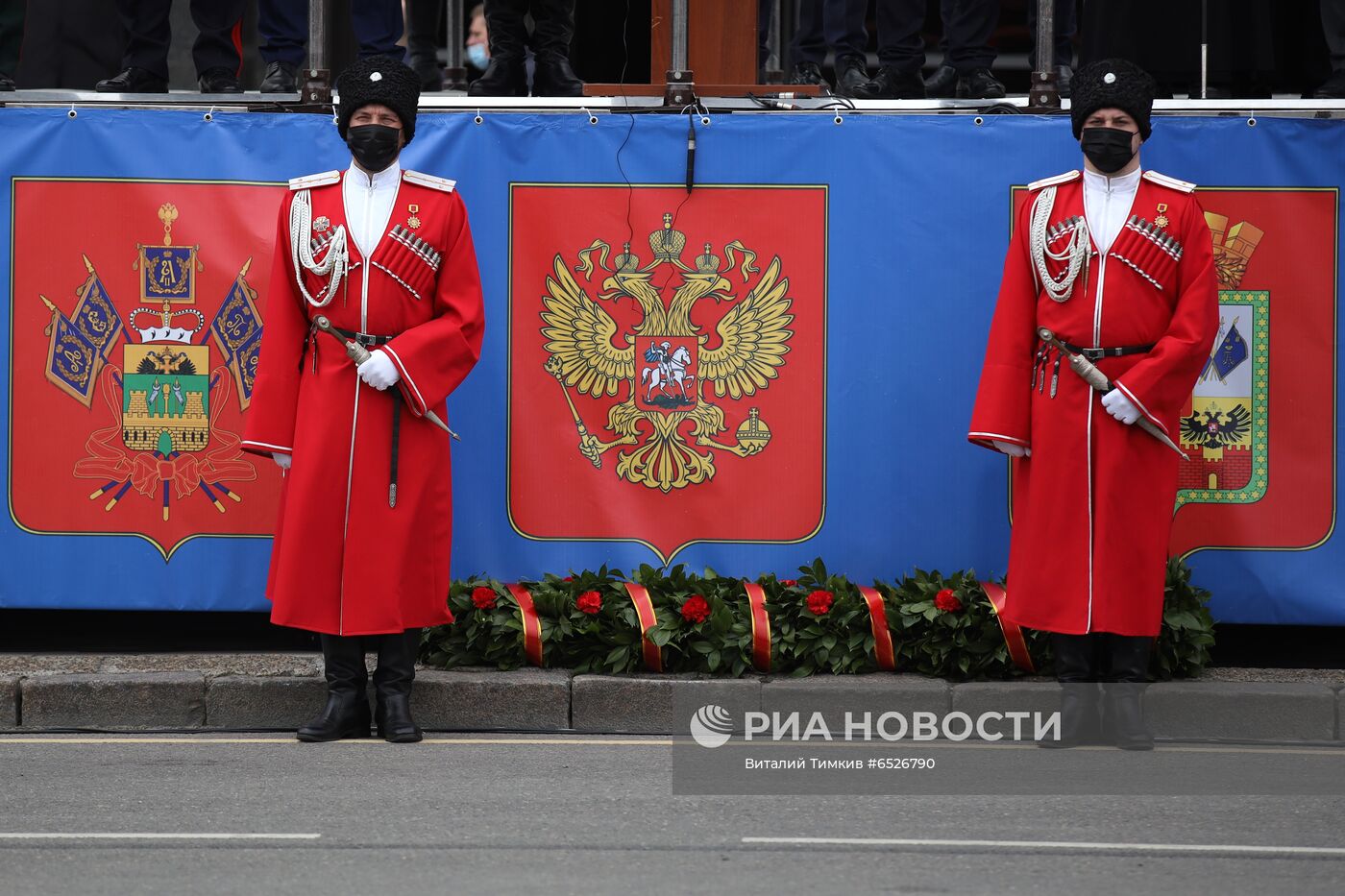 Парад Кубанского казачьего войска