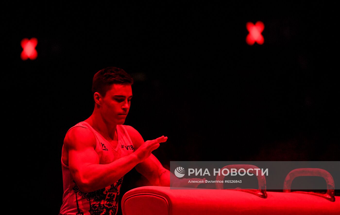 Спортивная гимнастика. Чемпионат Европы. Отдельные снаряды. Первый день