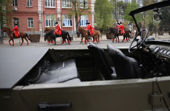 Парад Кубанского казачьего войска