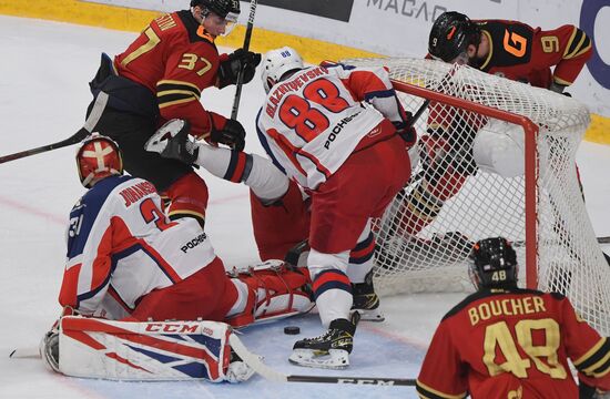 Хоккей. КХЛ. Финальная серия. Матч "Авангард" - ЦСКА