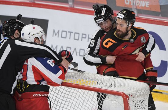 Хоккей. КХЛ. Финальная серия. Матч "Авангард" - ЦСКА