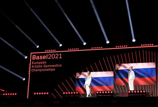 Спортивная гимнастика. Чемпионат Европы. Отдельные снаряды. Первый день