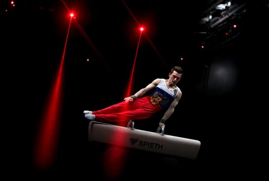 Спортивная гимнастика. Чемпионат Европы. Отдельные снаряды. Первый день