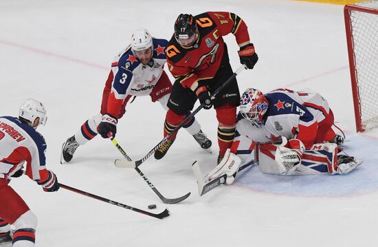 Хоккей. КХЛ. Финальная серия. Матч "Авангард" - ЦСКА