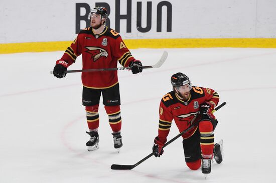 Хоккей. КХЛ. Финальная серия. Матч "Авангард" - ЦСКА