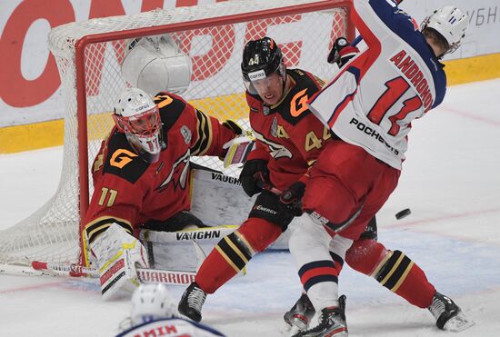 Хоккей. КХЛ. Финальная серия. Матч "Авангард" - ЦСКА