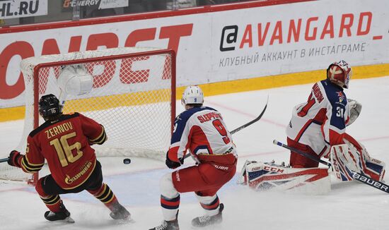 Хоккей. КХЛ. Финальная серия. Матч "Авангард" - ЦСКА