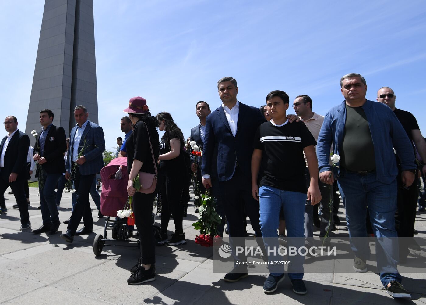 День памяти геноцида армян в Ереване