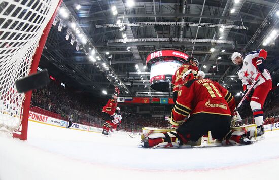 Хоккей. КХЛ. Финальная серия. Матч "Авангард" - ЦСКА
