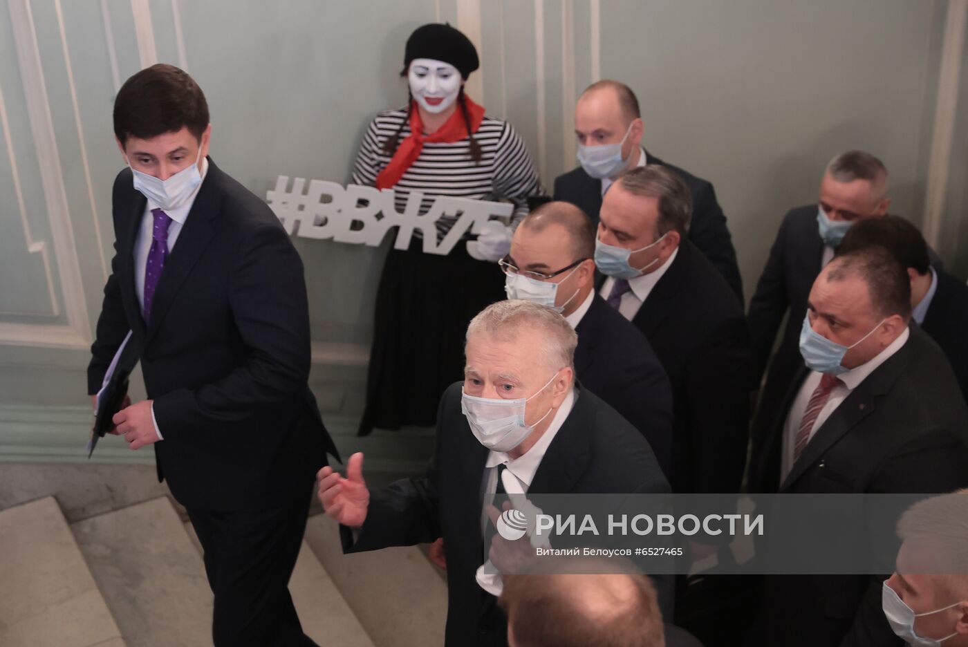 Празднование 75-летия лидера ЛДПР В. Жириновского