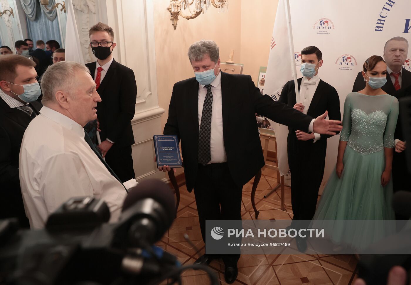 Празднование 75-летия лидера ЛДПР В. Жириновского