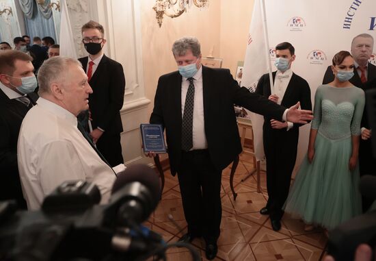 Празднование 75-летия лидера ЛДПР В. Жириновского