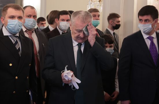 Празднование 75-летия лидера ЛДПР В. Жириновского