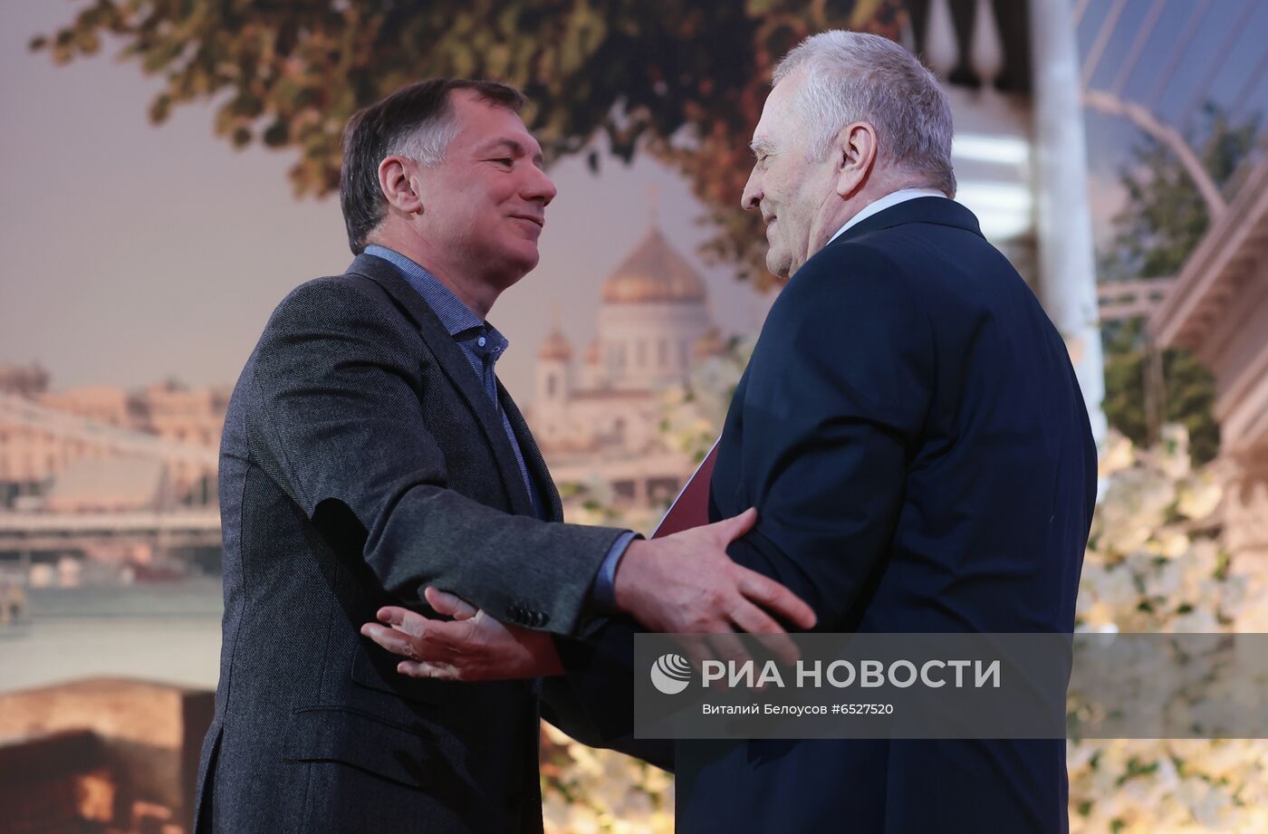 Празднование 75-летия лидера ЛДПР В. Жириновского