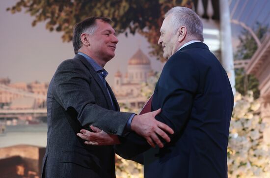 Празднование 75-летия лидера ЛДПР В. Жириновского