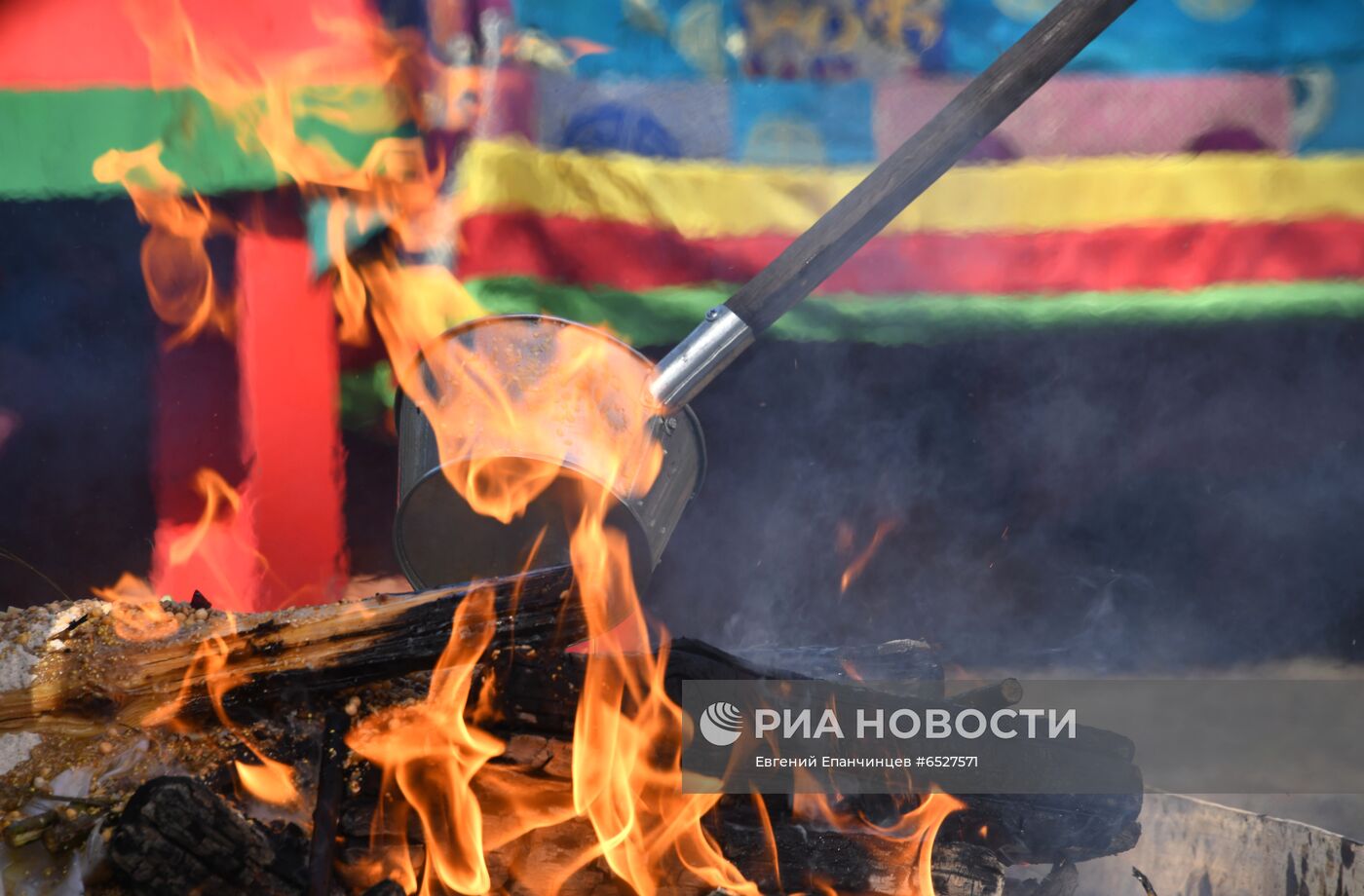 Обряд "Жинсрег" в буддийском храме в Чите