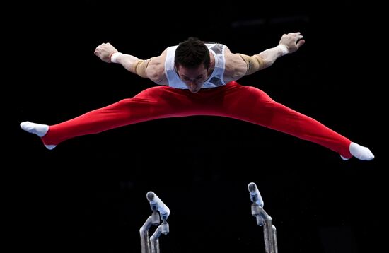 Спортивная гимнастика. Чемпионат Европы. Второй день