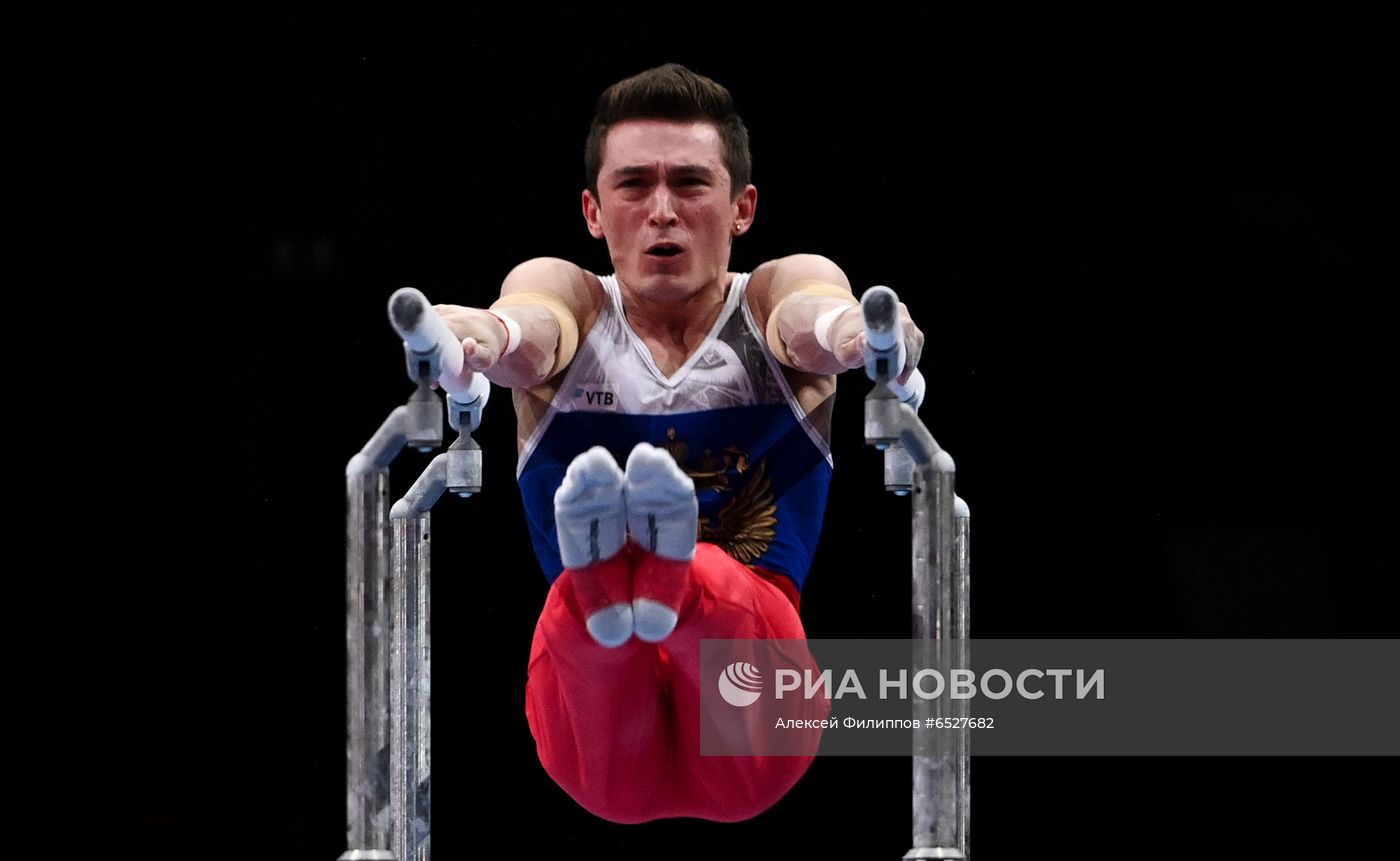 Спортивная гимнастика. Чемпионат Европы. Второй день