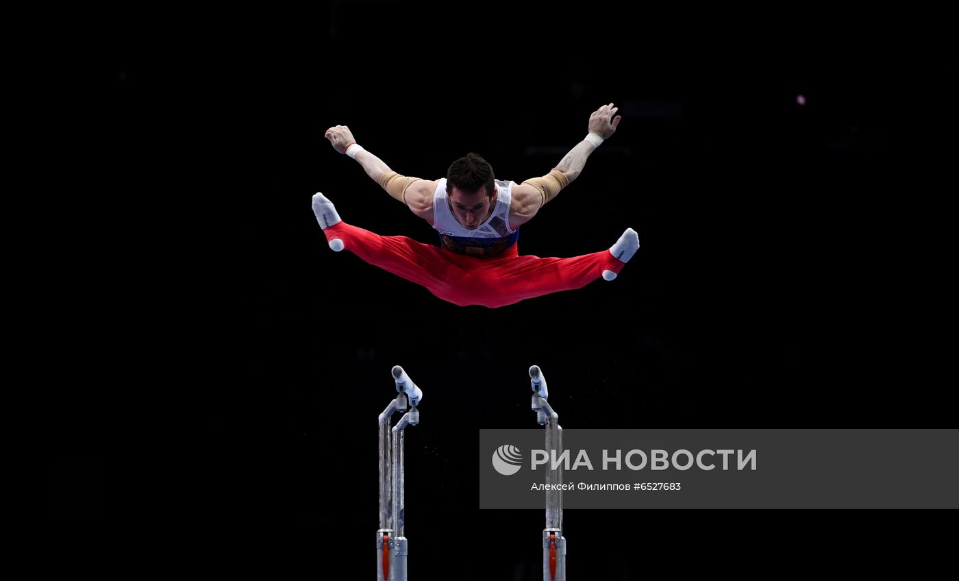 Спортивная гимнастика. Чемпионат Европы. Второй день