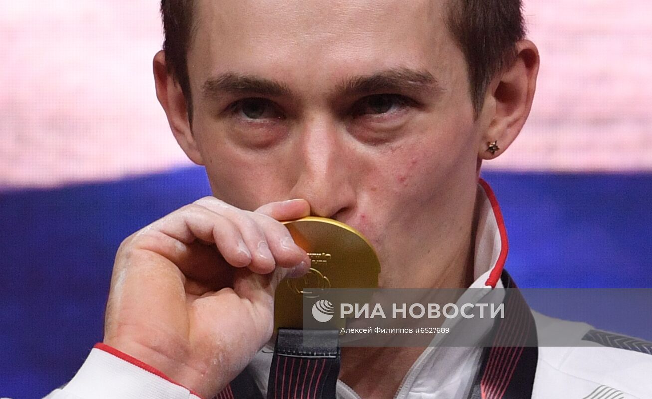 Спортивная гимнастика. Чемпионат Европы. Второй день