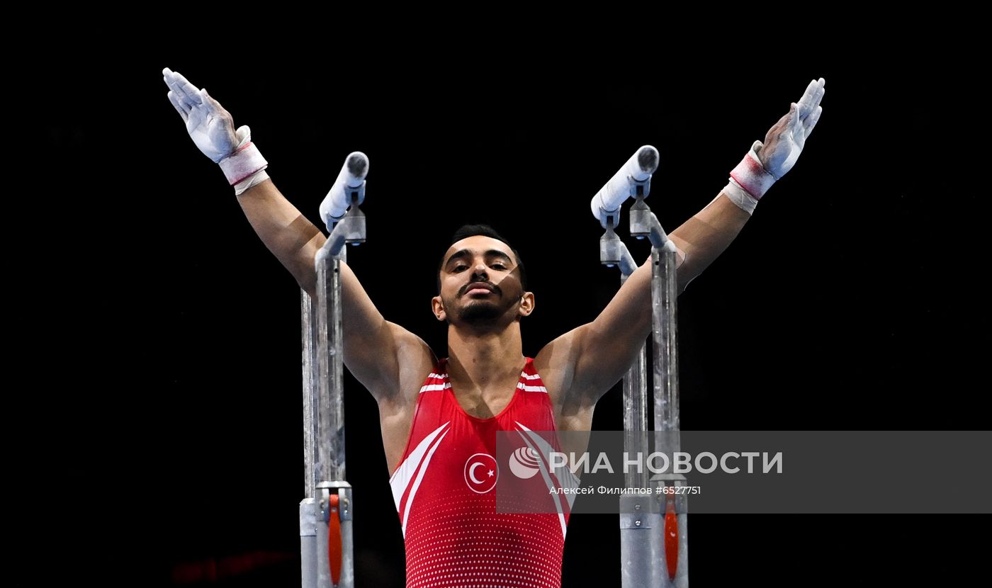 Спортивная гимнастика. Чемпионат Европы. Второй день