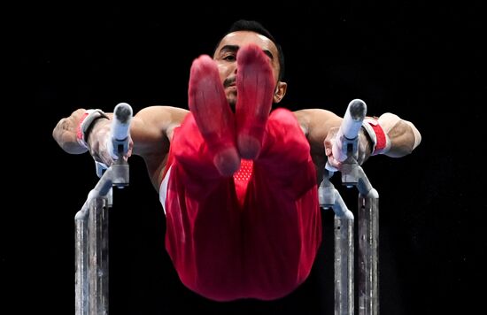 Спортивная гимнастика. Чемпионат Европы. Второй день