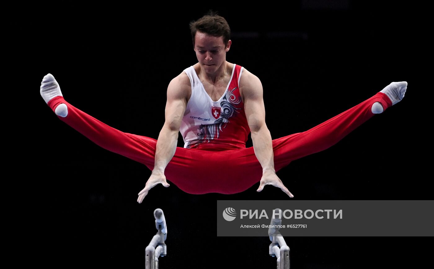 Спортивная гимнастика. Чемпионат Европы. Второй день