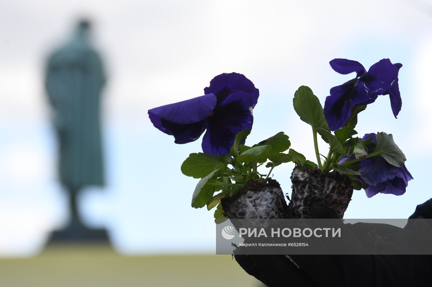 Весеннее озеленение Москвы