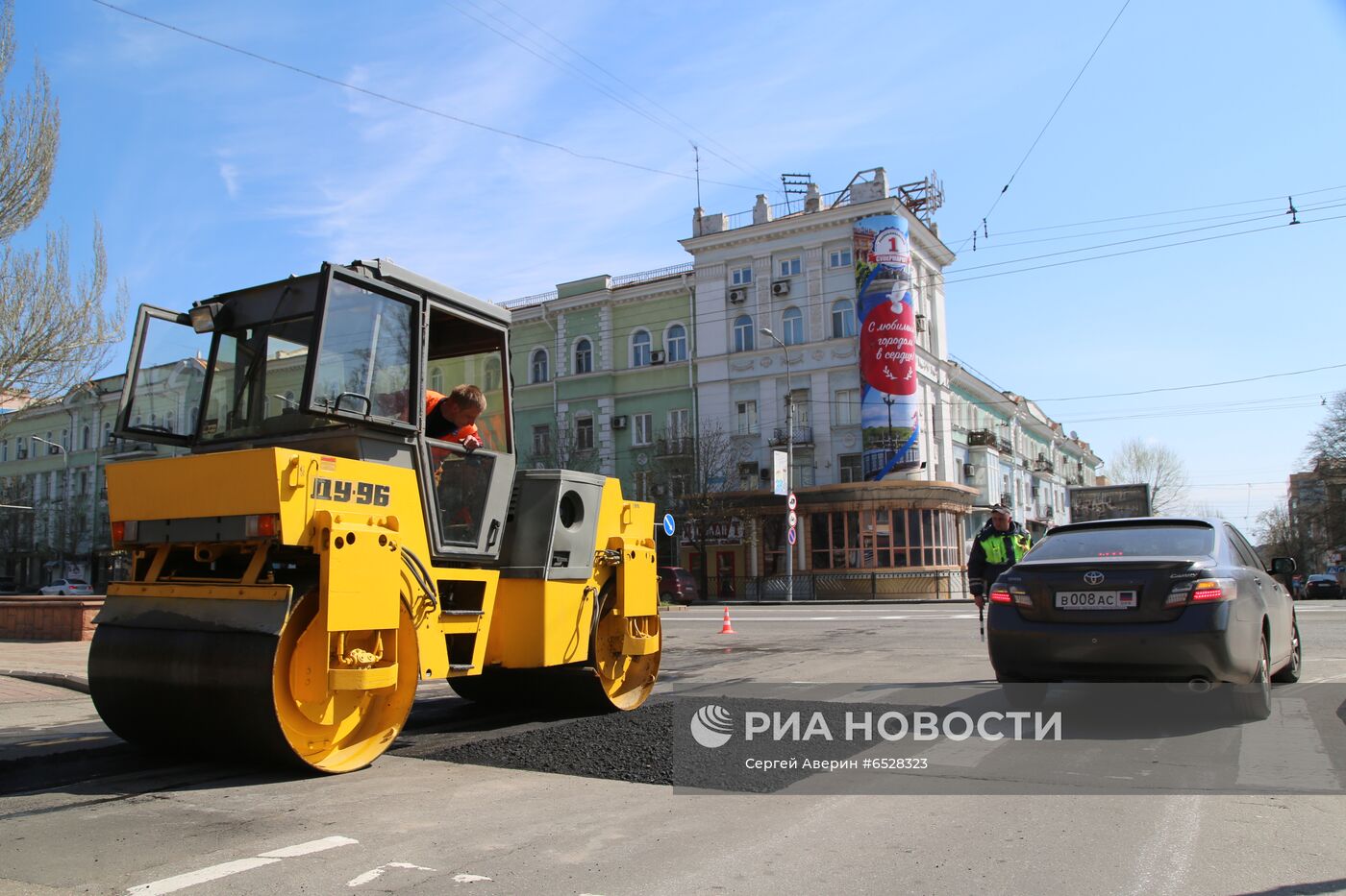 Весеннее благоустройство Донецка