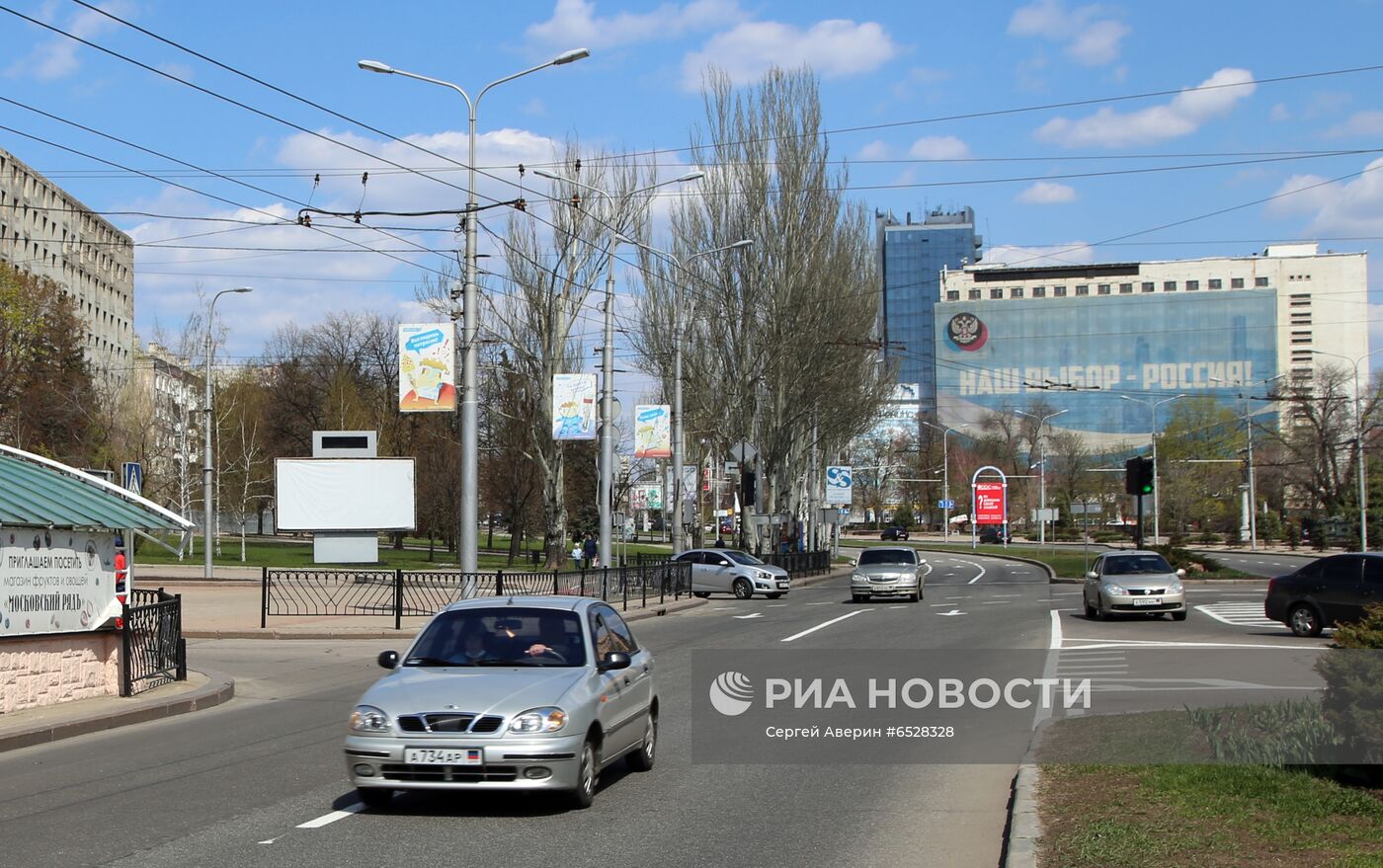 Весеннее благоустройство Донецка