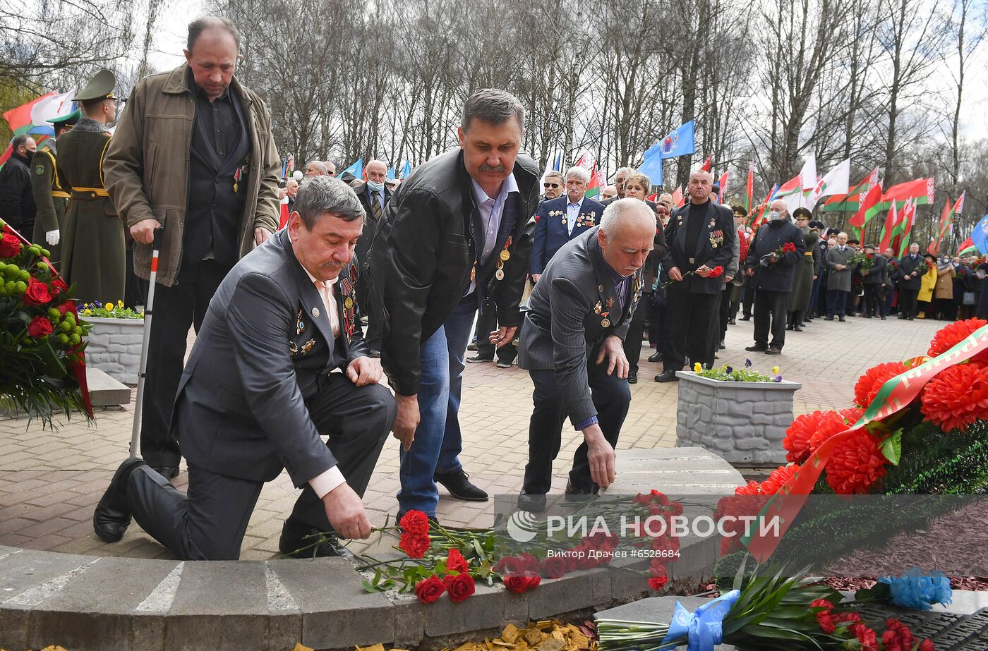Траурные мероприятия в Белоруссии в память о жертвах аварии на Чернобыльской АЭС