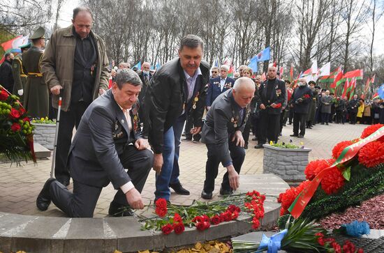 Траурные мероприятия в Белоруссии в память о жертвах аварии на Чернобыльской АЭС