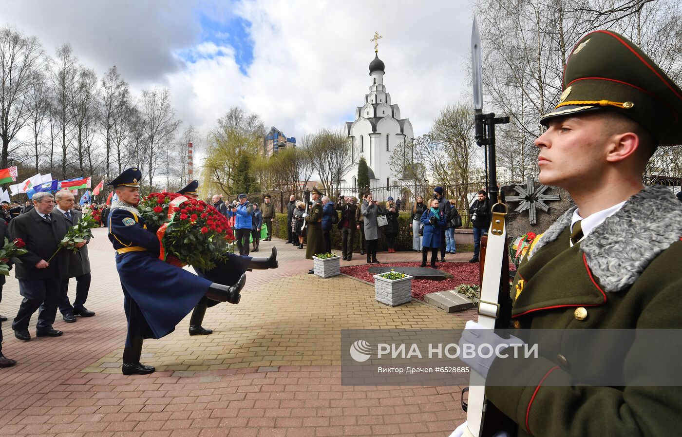 Траурные мероприятия в Белоруссии в память о жертвах аварии на Чернобыльской АЭС