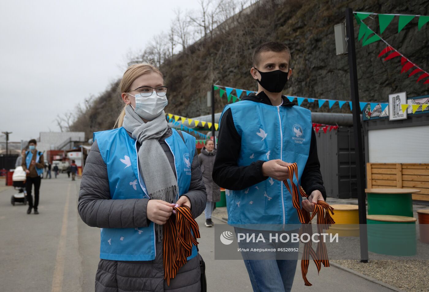 Старт акции "Георгиевская ленточка" в регионах