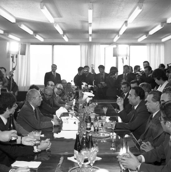 Визит премьер-министра Туниса Хеди Амара Нуиры в СССР