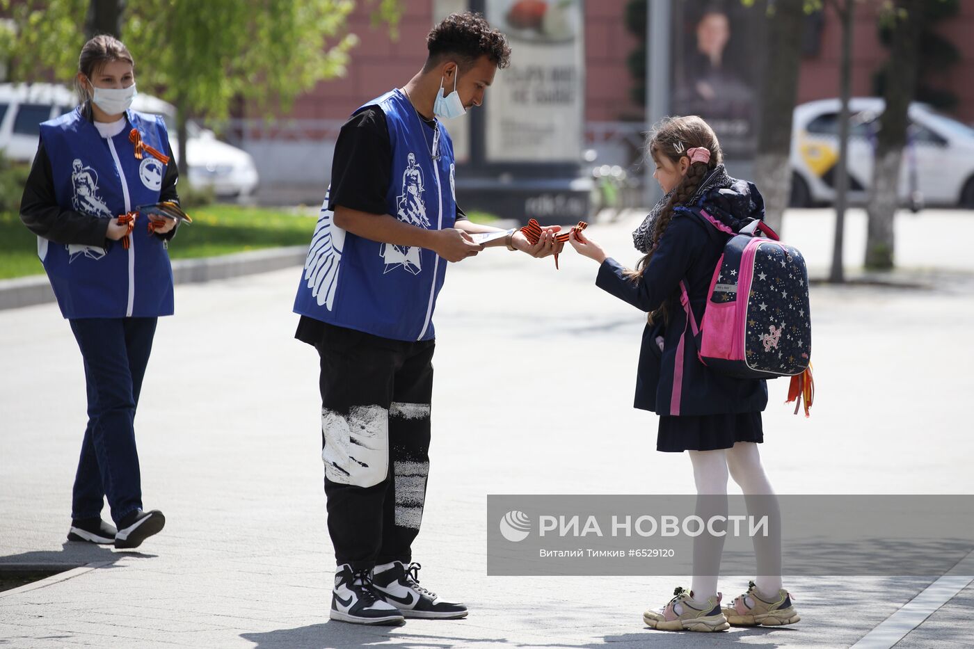 Старт акции "Георгиевская ленточка" в регионах