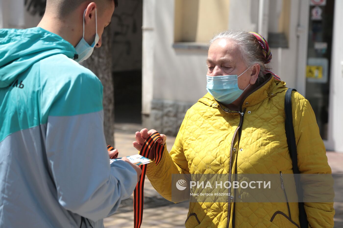 Старт акции "Георгиевская ленточка" в регионах