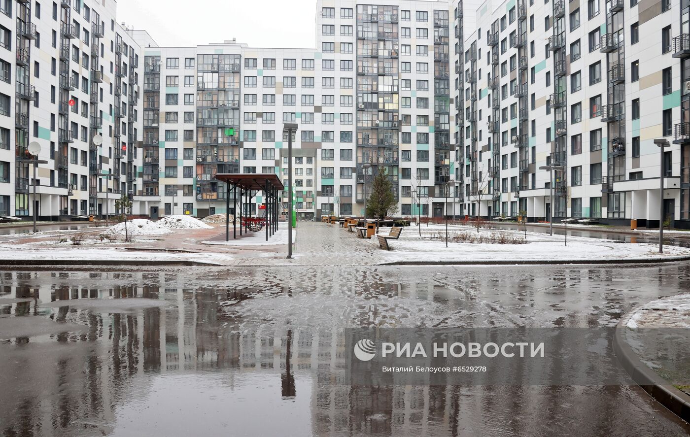 Снег в Московской области