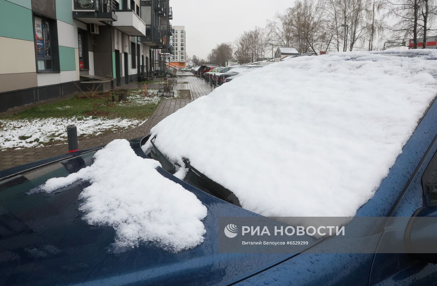 Снег в Московской области