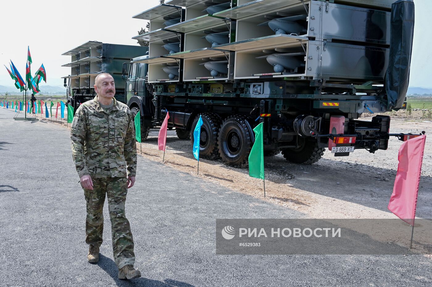 Президент Азербайджана И. Алиев посетил Джебраильский и Зангеланский районы  страны | РИА Новости Медиабанк