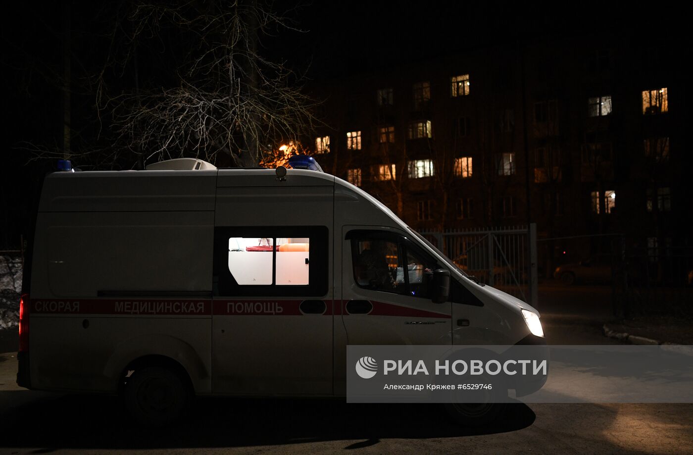 Работа скорой помощи в Новосибирске