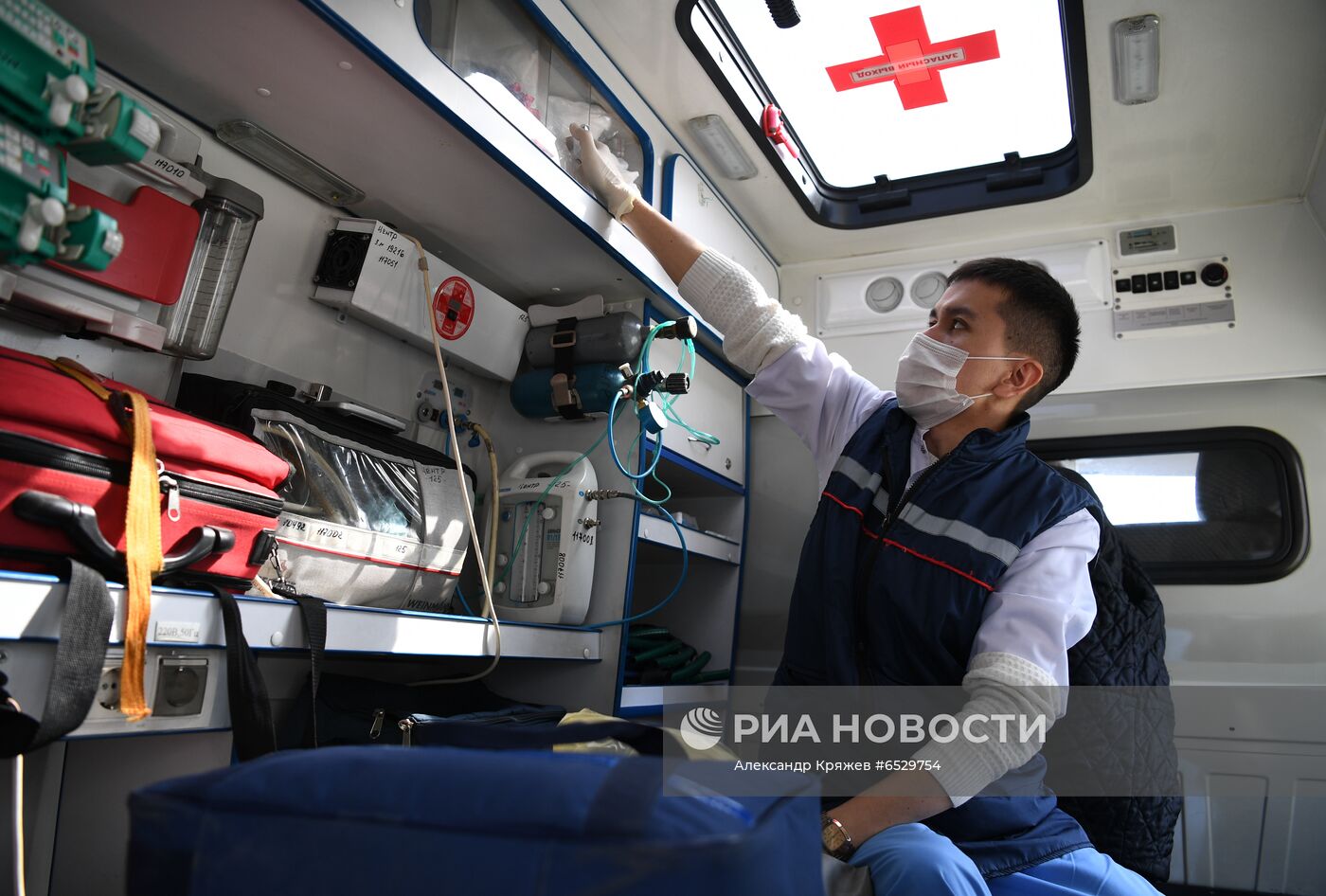 Работа скорой помощи в Новосибирске