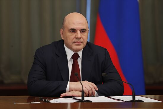 Премьер-министр РФ М. Мишустин встретился с главами думских фракций